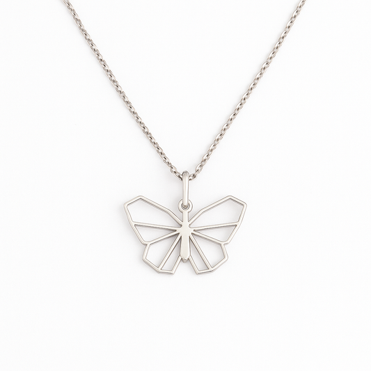 Origami | Butterfly Pendant