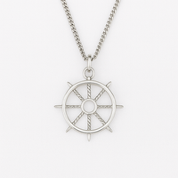 Helm | Ship Wheel Pendant