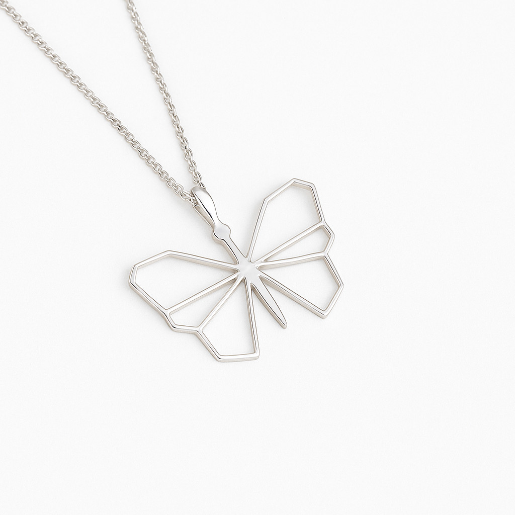 Origami | Butterfly Pendant