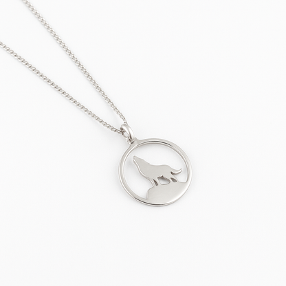 Howl | Wolf on Mountain Pendant